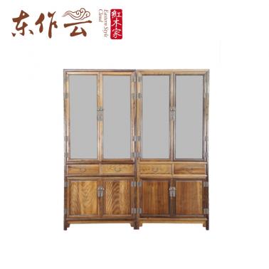 楠木书柜二件套