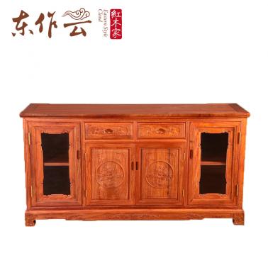 缅甸花梨高餐边柜单件