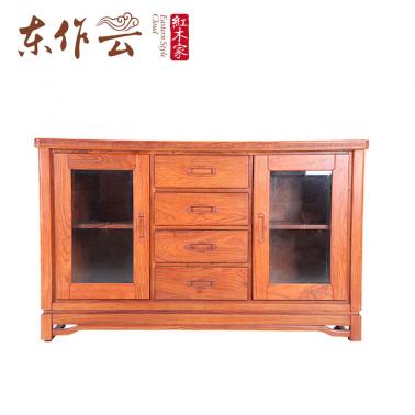 非花（刺猬紫檀）明品餐边柜单件
