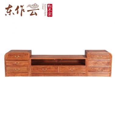 非洲花梨三组合电视柜单件