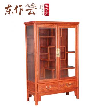 缅甸花梨茶水柜单件