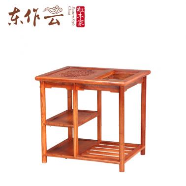 非洲花梨空玲珑茶台单件