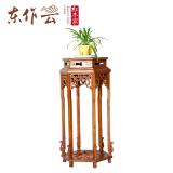 非洲花梨六角花架单件