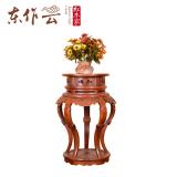 大堂非洲花梨花架单件