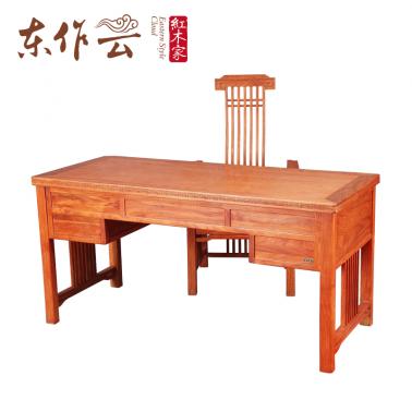 香脂木豆阳光书桌1.68米二件套
