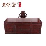 阔叶黄檀2.4米清式大班台二件套